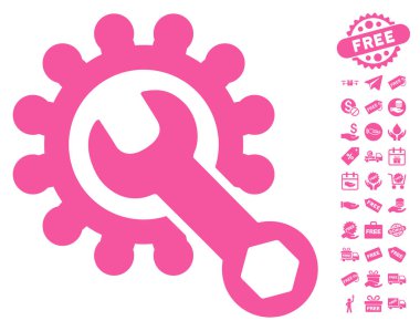 Ücretsiz Bonus simgesiyle hizmet araçları