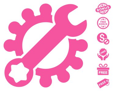 Ücretsiz Bonus simgesiyle hizmet araçları