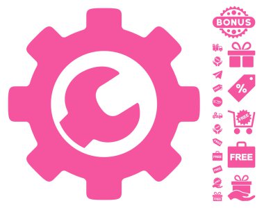 Ücretsiz Bonus simgesiyle hizmet araçları