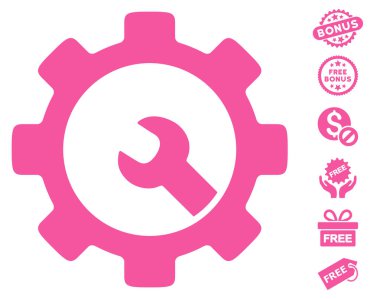 Ücretsiz Bonus simgesiyle hizmet araçları