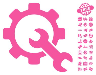 Ücretsiz Bonus simgesiyle hizmet araçları