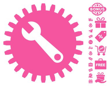 Ücretsiz Bonus simgesiyle hizmet araçları