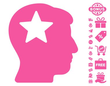 Ücretsiz Bonus ile yıldız kafa simgesi