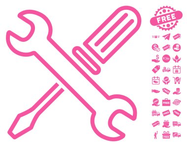 Araçlar simgesi ücretsiz Bonus ile ayarlama