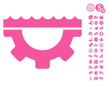 Su Servisi dişli simgesini ücretsiz bonus