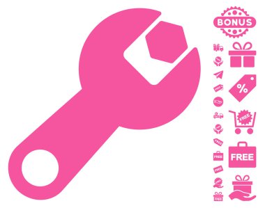 İngiliz anahtarı simgesini ücretsiz bonus