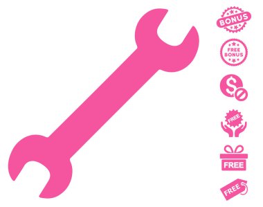 İngiliz anahtarı simgesini ücretsiz bonus