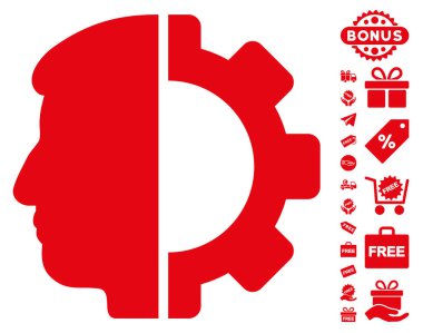 Ücretsiz Bonus ile Android kafa simgesi