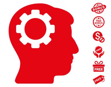 Beyin dişli simgesini ücretsiz bonus