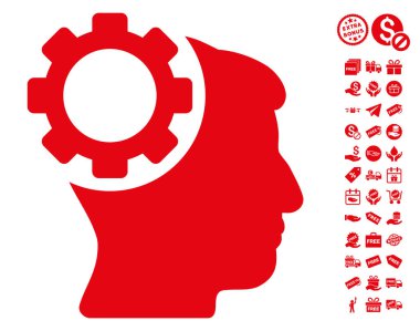 Beyin dişli simgesini ücretsiz bonus