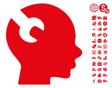 Beyin İngiliz anahtarı aracı simgesini ücretsiz bonus