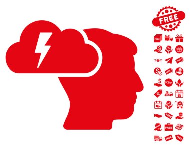 Beyin fırtınası simgesi ücretsiz bonus