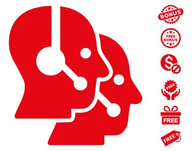 Çağrı merkezi operatörleri simgesi ücretsiz bonus