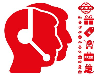 Çağrı merkezi operatörleri simgesi ücretsiz bonus