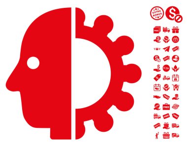 Cyborg kafa simgesi ücretsiz bonus