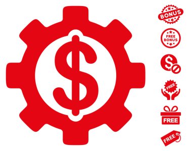 Ücretsiz Bonus ile Geliştirme maliyet simgesi