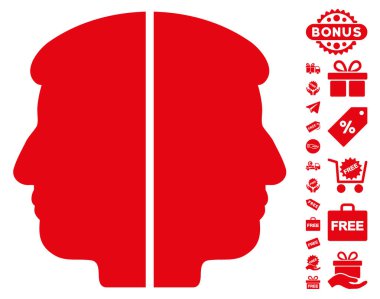 Çift yüzlü simgesi ücretsiz bonus