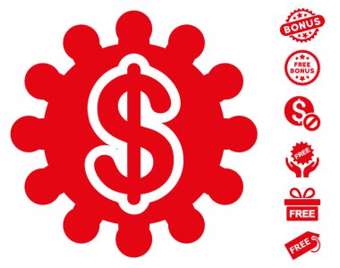 Mali seçenekleri dişli simgesini ücretsiz bonus