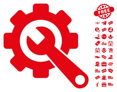 Dişli ve ücretsiz Bonus ile Wrench kutsal kişilerin resmi