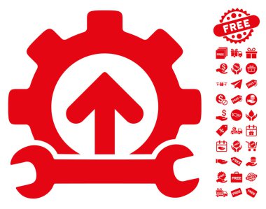 Dişli entegrasyon Araçları simgesini ücretsiz bonus