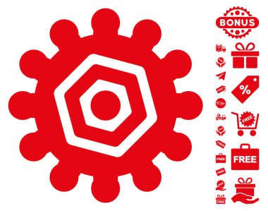 Dişli simgesini ücretsiz bonus