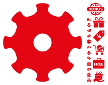 Dişli simgesini ücretsiz bonus