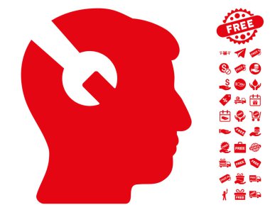 Kafa cerrahi Wrench kutsal kişilerin resmi ile ücretsiz Bonus