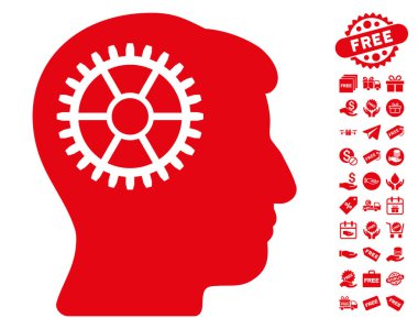 Ücretsiz Bonus ile akıl Cog simgesi