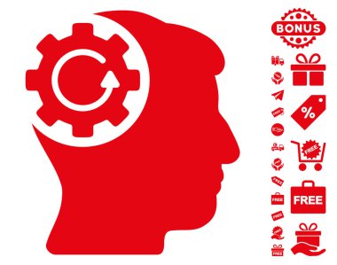 Akıl dişli döndürme simgesi ücretsiz bonus