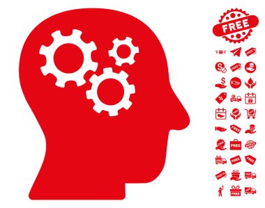 Ücretsiz Bonus ile akıl Gears simgesi