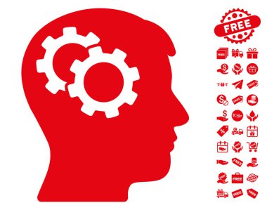 Ücretsiz Bonus ile akıl Gears simgesi