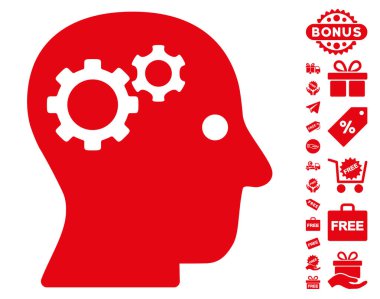 Ücretsiz Bonus ile akıl Gears simgesi