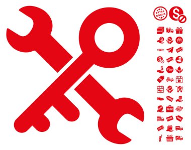 Anahtar simgesi ücretsiz Bonus ile araçları