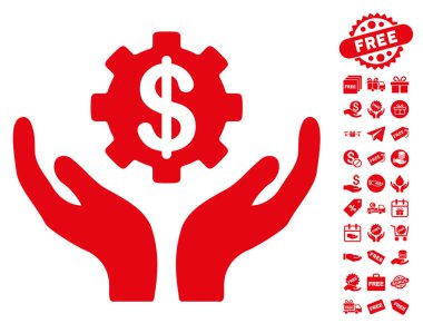 Ücretsiz Bonus ile bakım fiyat simgesi