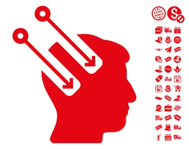 Sinirsel arayüz simgesi ücretsiz bonus