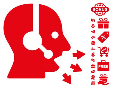 İşleç simgesi ücretsiz Bonus ile konuşmak