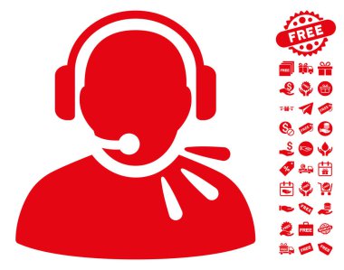 Operatör konuşma simgesini ücretsiz bonus