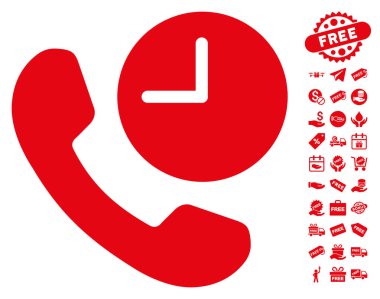 Telefon saat simgesini ücretsiz bonus