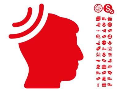 Radyo Resepsiyon beyin simgesi ücretsiz bonus