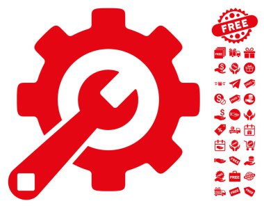 Ücretsiz Bonus simgesiyle hizmet araçları