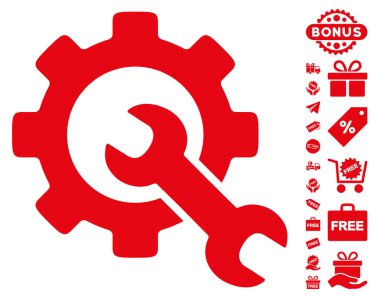 Ücretsiz Bonus simgesiyle hizmet araçları