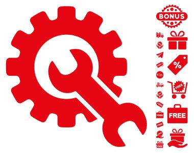 Ücretsiz Bonus simgesiyle hizmet araçları