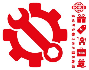 Ücretsiz Bonus simgesiyle hizmet araçları