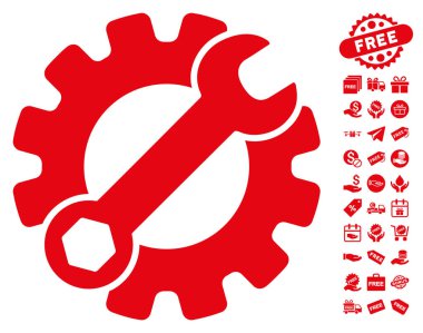 Ücretsiz Bonus simgesiyle hizmet araçları