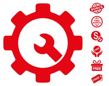 Ücretsiz Bonus simgesiyle hizmet araçları