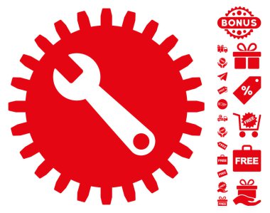 Ücretsiz Bonus simgesiyle hizmet araçları
