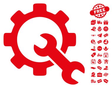 Ücretsiz Bonus simgesiyle hizmet araçları