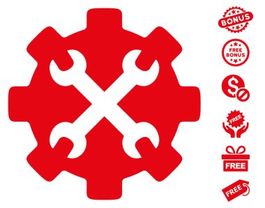 Ücretsiz Bonus simgesiyle hizmet araçları