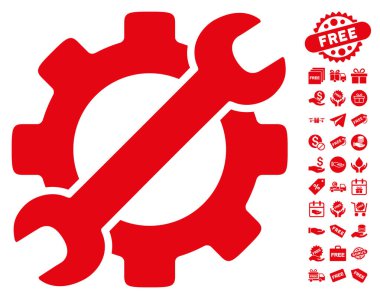 Ücretsiz Bonus simgesiyle hizmet araçları