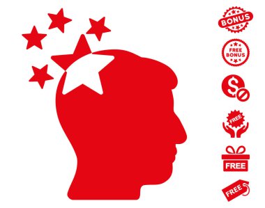 Yıldız kafa simgesi ücretsiz Bonus ile vurmak